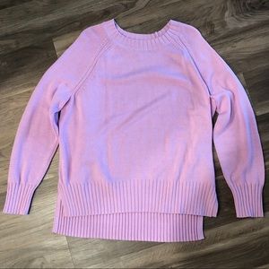Old Navy lavender crew neck sweater